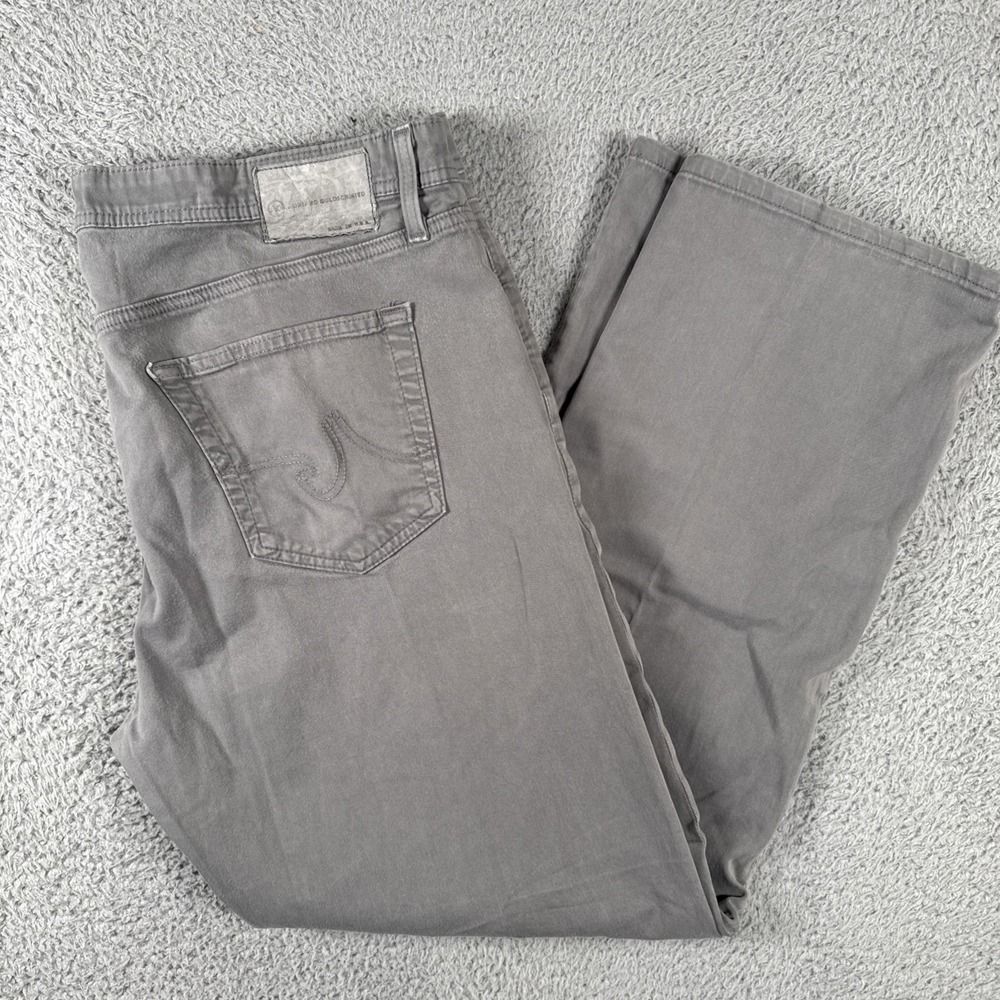 AG Adriano Goldschmied The Protege Pants Men's 40x34 (40x29) Gray STRAIGHT LEG